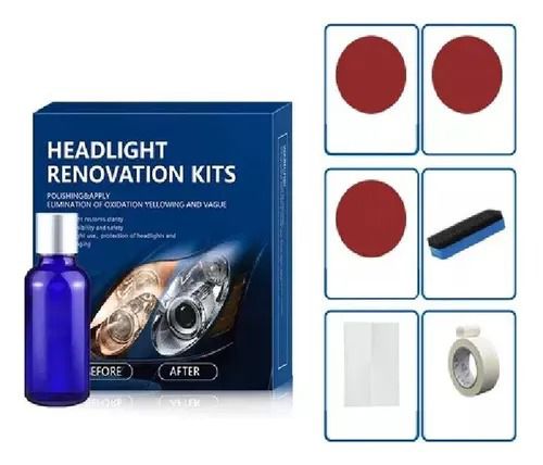 Car Headlight Renovation Kit